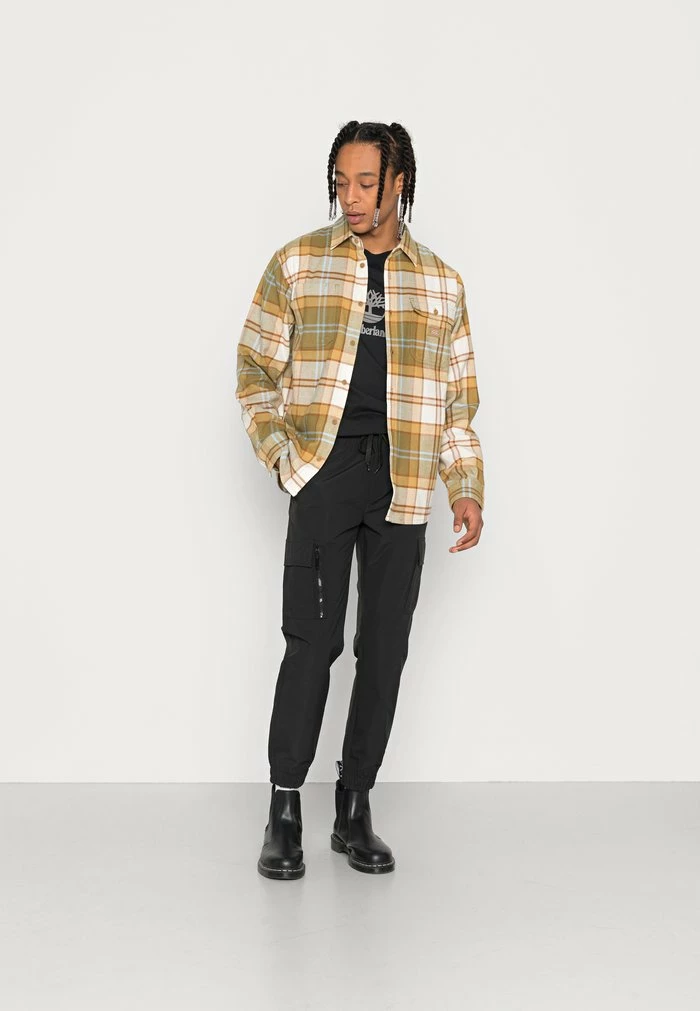 Brave Soul TEXAS - Cargo Trousers - Black - Image 2