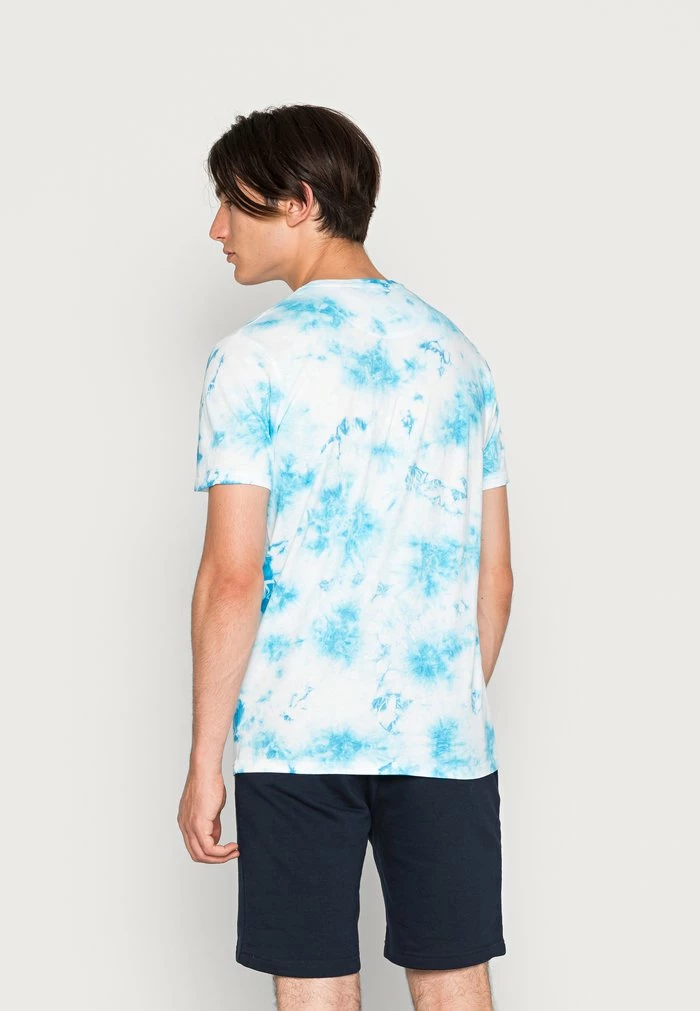 Brave Soul BRENT - Print T-shirt - Blue - Image 3