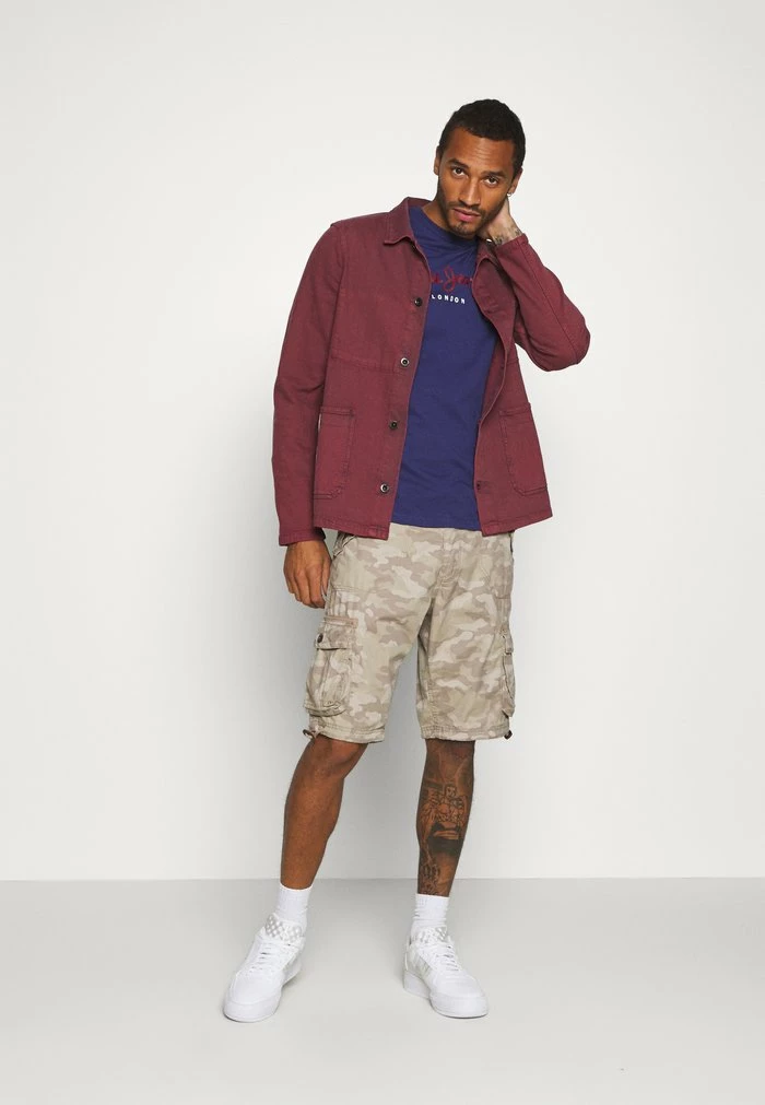 Brave Soul GEORGE - Cargo Trousers - Stone - Image 2