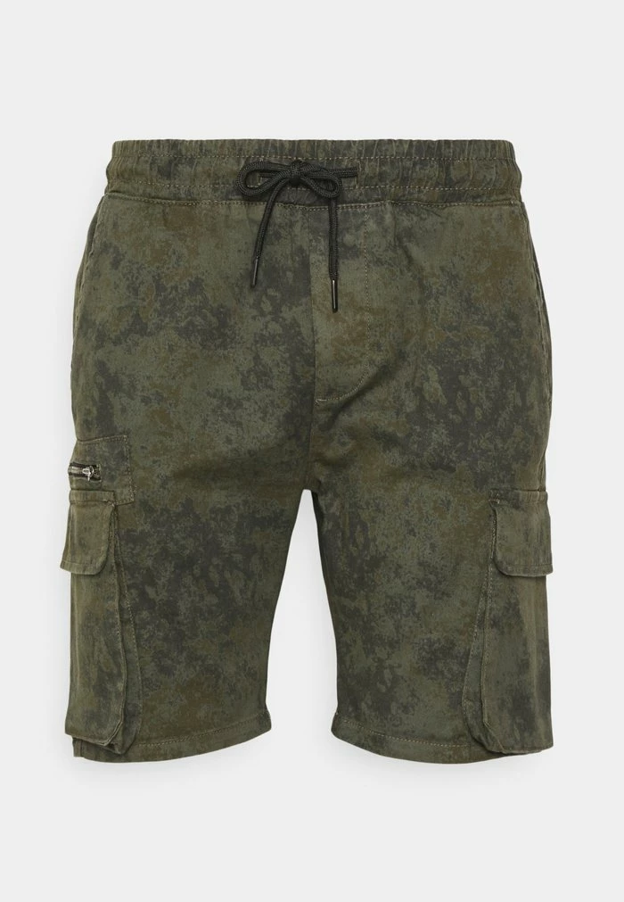 Brave Soul THUNDER - Shorts - Khaki