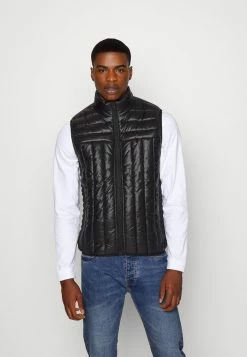 Brave Soul AUGHTON - Waistcoat - Black