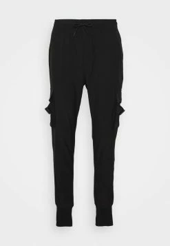 Brave Soul ZANE - Cargo Trousers - Black