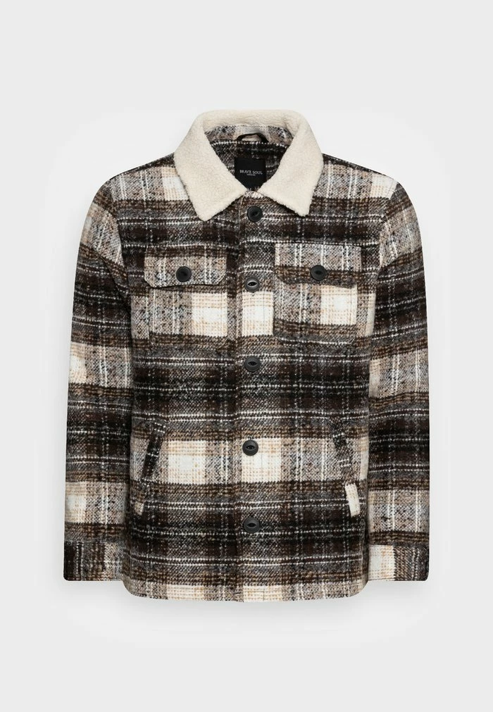 Brave Soul AUGUSTUSBRN - Summer Jacket - Brown