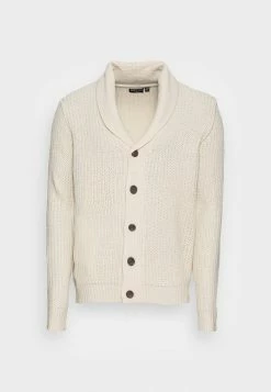 Brave Soul AKRAM - Cardigan - Oatmeal