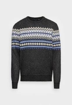 Brave Soul SEYMOUR - Jumper - Charcoal Marl