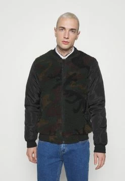 Brave Soul PRAGUE - Bomber Jacket - Khaki