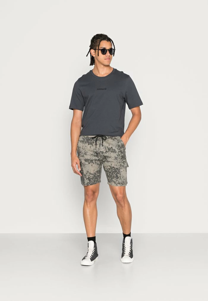 Brave Soul THUNDER - Shorts - Grey - Image 2