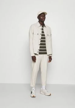 Brave Soul 3 Pack - Print T-shirt - True Khaki/navy/burgundy