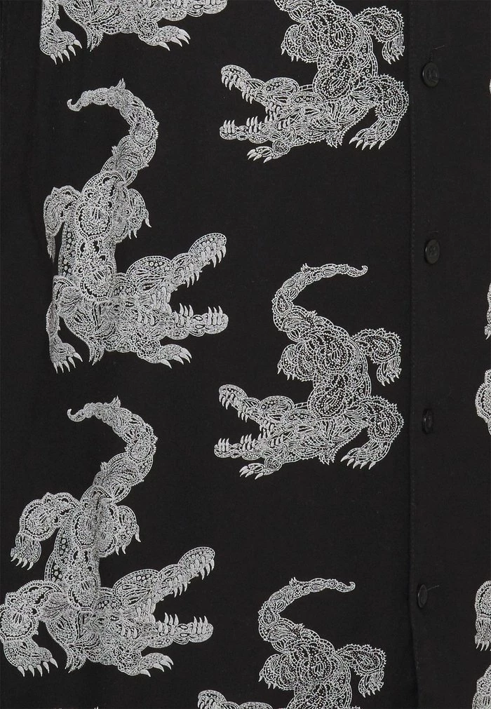 Brave Soul DRISLEY - Shirt - Black/optic White - Image 3