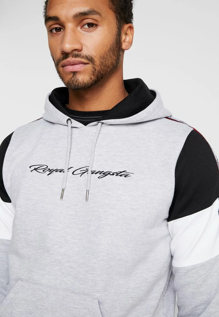 Brave Soul STEFANO - Hoodie - Grey - Image 4