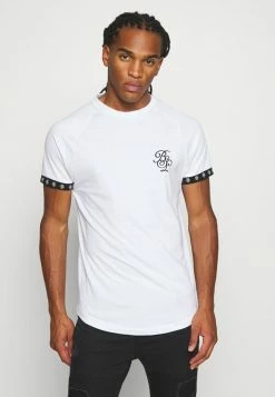 Brave Soul Print T-shirt - Optic White/ Jet Black