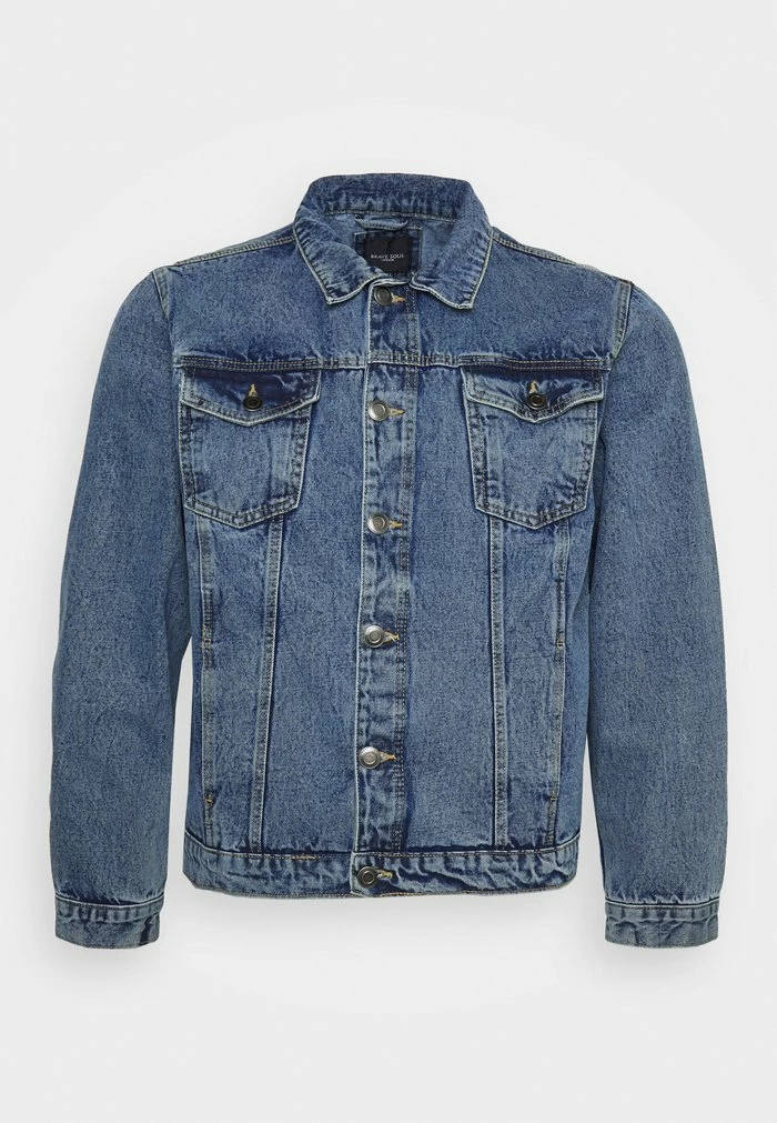 Brave Soul FIELDING - Denim Jacket - Blue Denim - Image 4