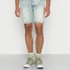 Brave Soul Denim Shorts - Blue Acid Wash