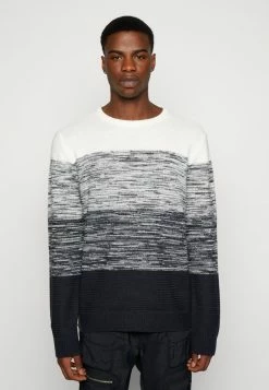 Brave Soul HAMZA - Jumper - Navy/ecru