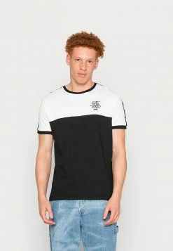 Brave Soul ROLLO - Print T-shirt - Optic White/jet Black