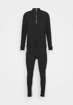Brave Soul Tracksuit - Jet Black /optic White