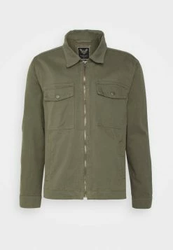 Brave Soul Denim Jacket - Sage