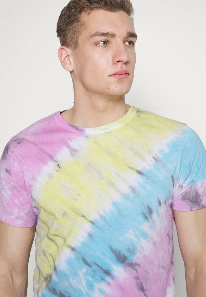 Brave Soul HERBET - Sports T-shirt - Yellow/ Green/ Turq/ Pink - Image 7