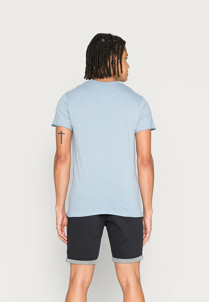 Brave Soul FRESHERL - Basic T-shirt - Blue - Image 3