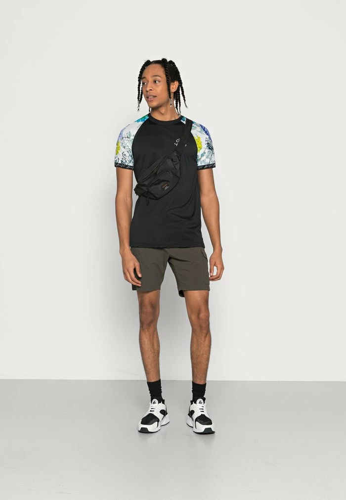 Brave Soul Print T-shirt - Jet Black - Image 2