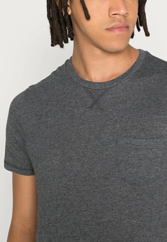 Brave Soul ARKHAMP - Basic T-shirt - Dark Grey - Image 5