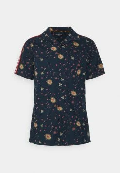 Brave Soul Shirt - Navy/multi Colour