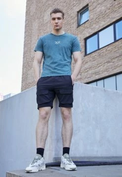 Brave Soul CROWN - Shorts - Black