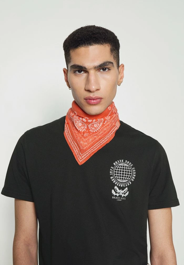 Brave Soul NITRIC - Print T-shirt - Black - Image 4