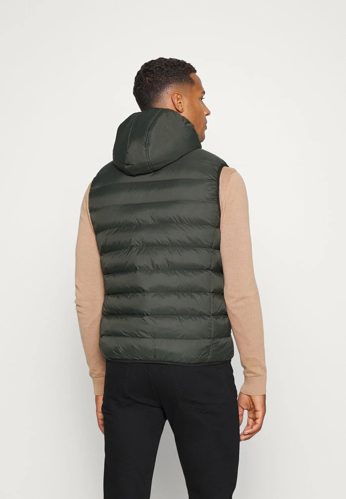 Brave Soul Waistcoat - Khaki - Image 3