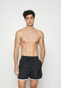 Brave Soul ENNISREF - Swimming Shorts - Black