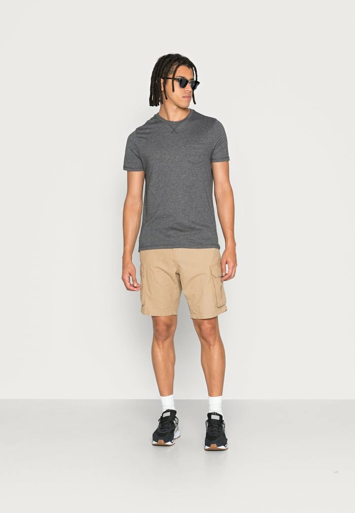 Brave Soul ARKHAMP - Basic T-shirt - Dark Grey - Image 2