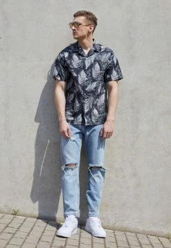 Brave Soul CHEROKEELB - Straight Leg Jeans - Light Blue Wash