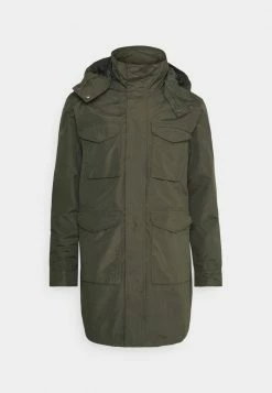 Brave Soul BUCKSHAW - Short Coat - Khaki