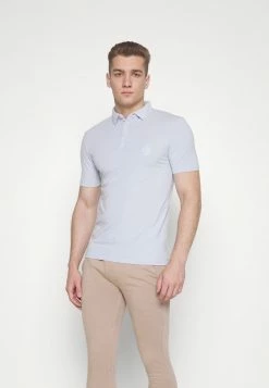 Brave Soul FERRIGNO - Polo Shirt - Baby Blue