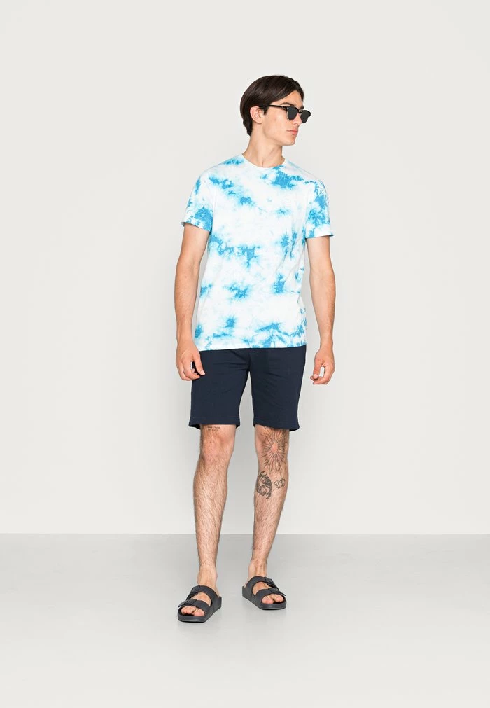 Brave Soul BRENT - Print T-shirt - Blue - Image 2