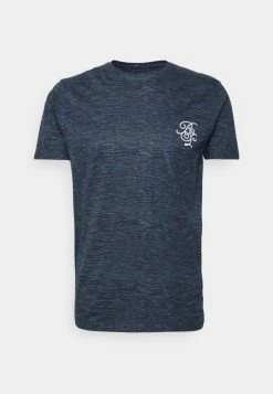 Brave Soul BOOSTER - Print T-shirt - Blue Combo/optic White