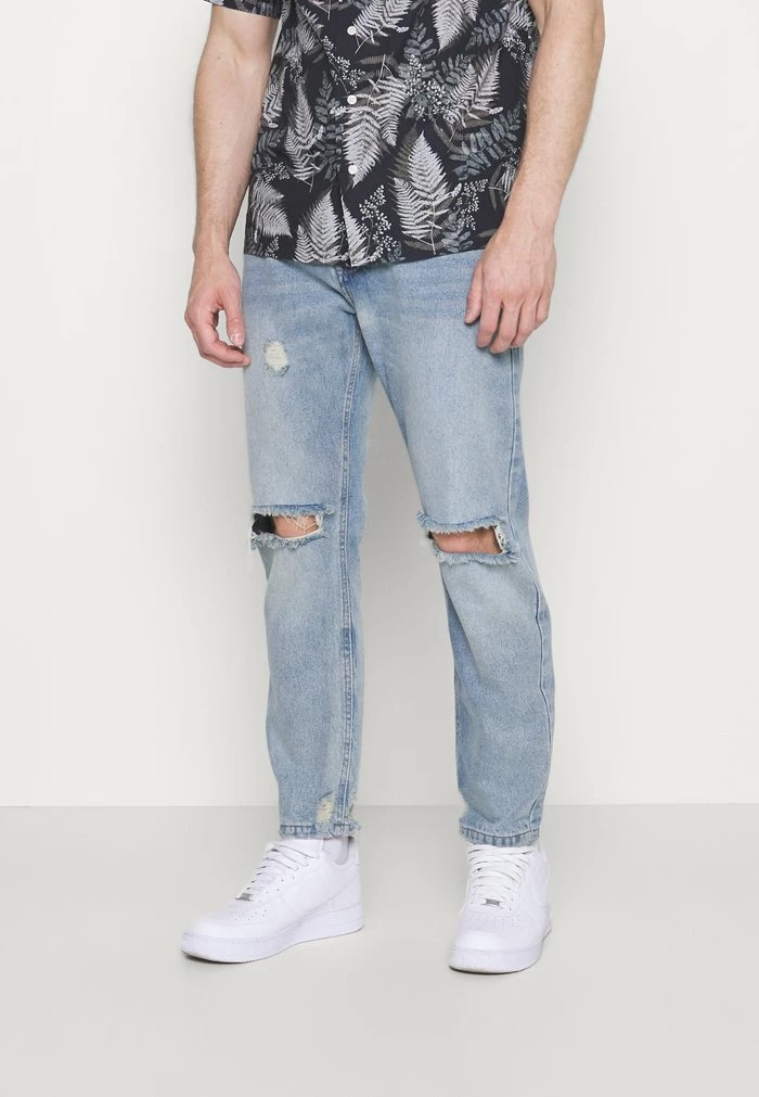 Brave Soul CHEROKEELB - Straight Leg Jeans - Light Blue Wash - Image 4