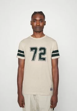 Brave Soul Print T-shirt - Off White