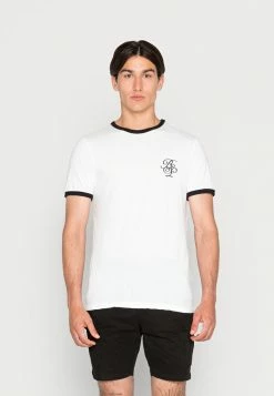 Brave Soul HALIUM - Print T-shirt - White