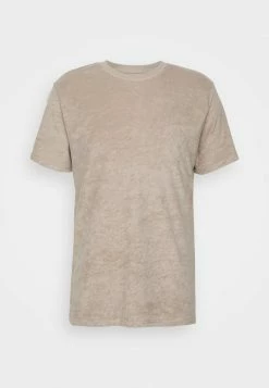 Brave Soul APSION - Basic T-shirt - Stone