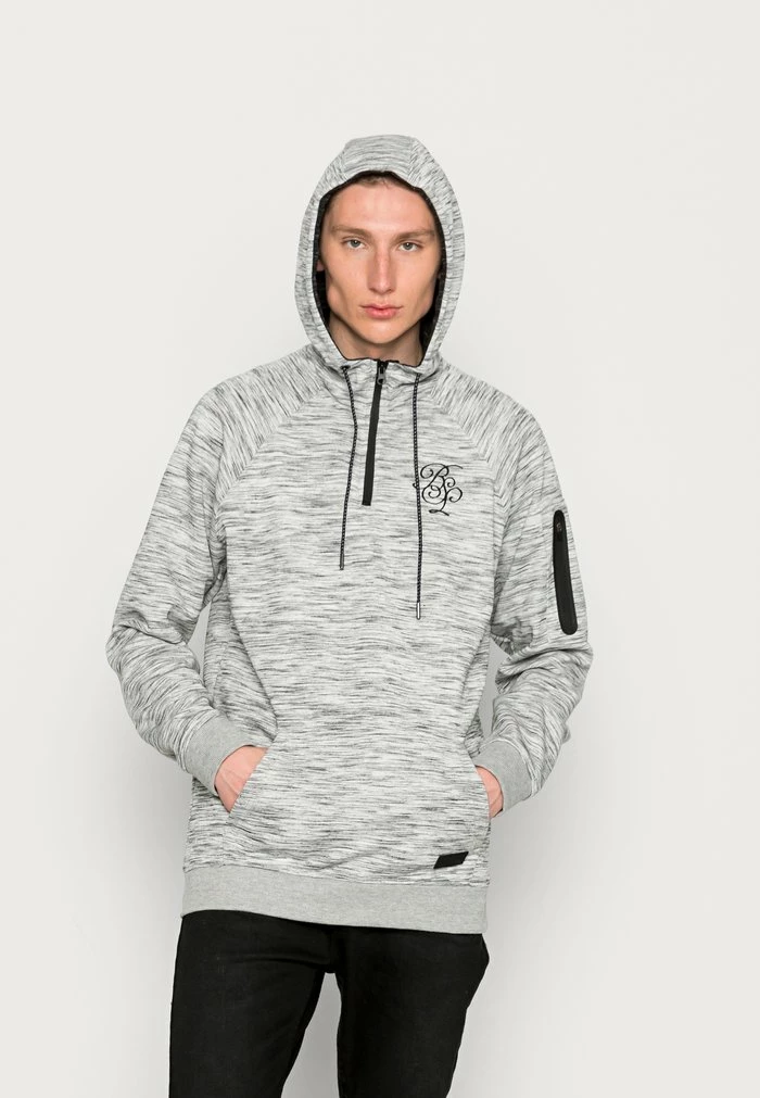 Brave Soul JENSEN - Sweatshirt - Grey/ecru