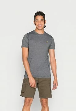 Brave Soul ZAFFRE - Print T-shirt - Black