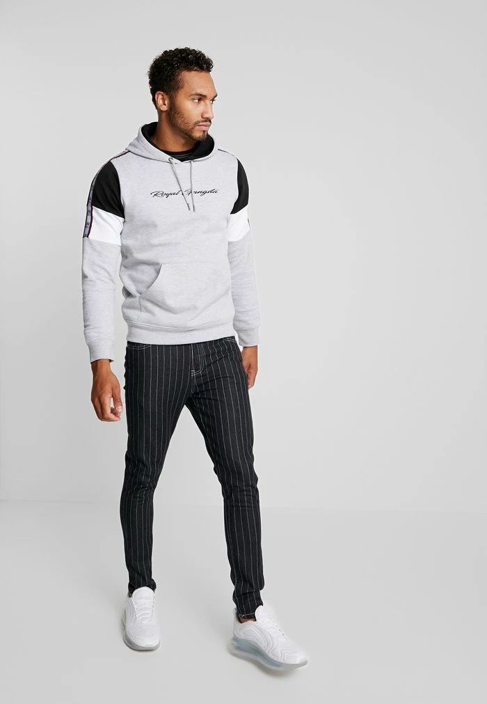 Brave Soul STEFANO - Hoodie - Grey - Image 2