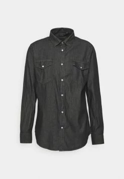 Brave Soul ULRICH - Shirt - Jet Black Denim