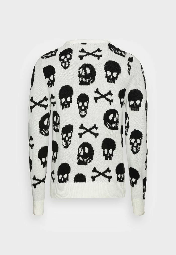 Brave Soul Jumper - White/black - Image 2