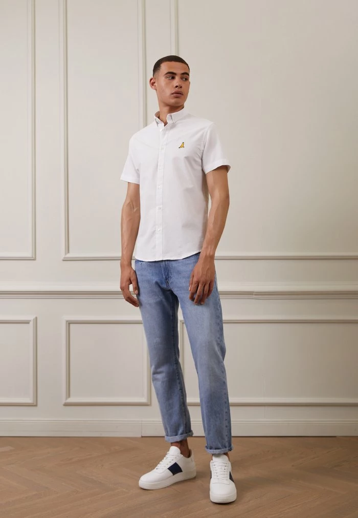 Brave Soul Shirt - Optic White Oxford