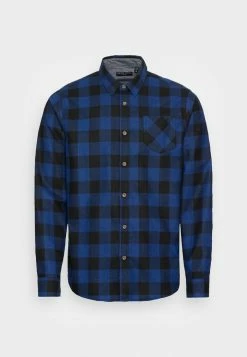 Brave Soul Shirt - Royal/black