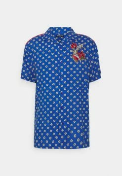 Brave Soul CHEMISTRY - Shirt - Blue/jet Black/optic White