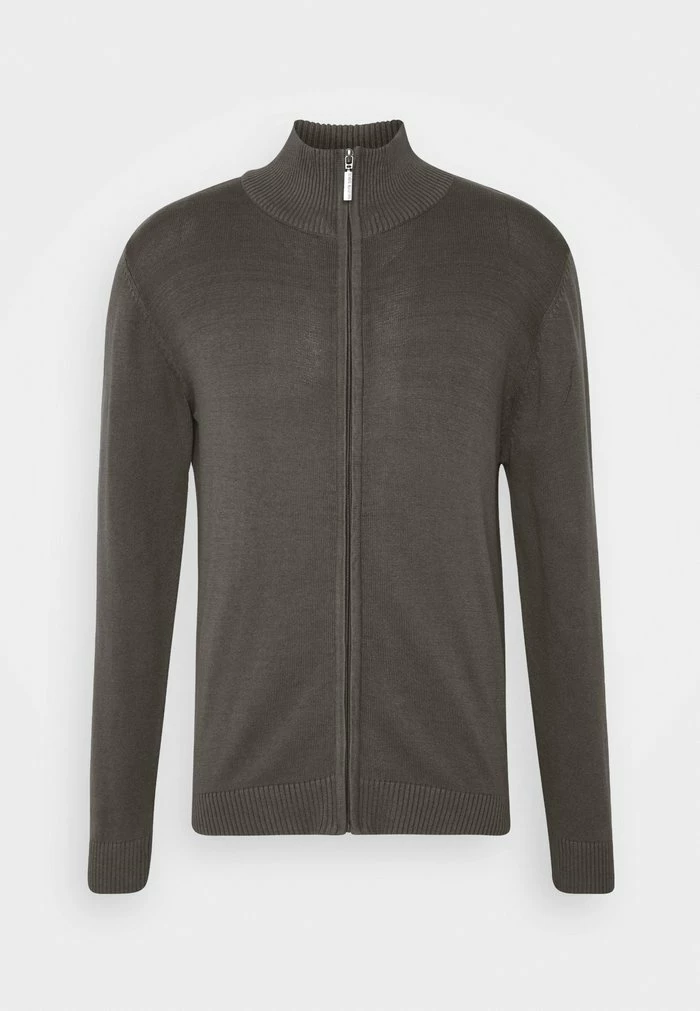 Brave Soul WESLEE - Cardigan - Dark Grey Marl 7 Brave Soul WESLEE - Cardigan - Dark Grey Marl - Image 5