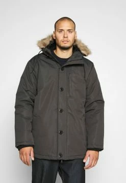Brave Soul Winter Coat - Steel Grey